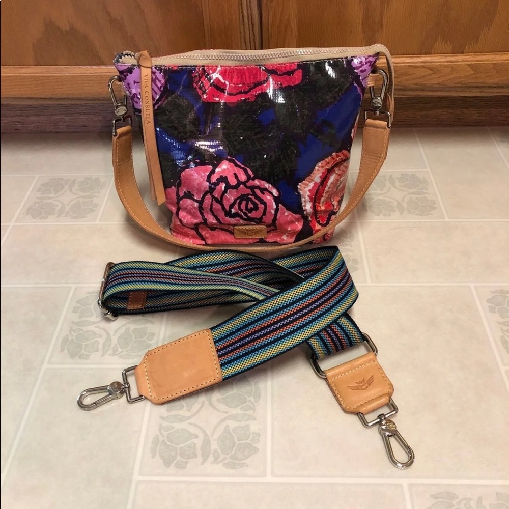 Consuela hobo crossbody bag